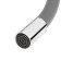 Pour for the Zein mixer, 3/4 ", flexible, silicone, stainless steel, 50cm, plastic grid, gray