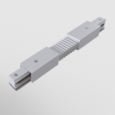 The Connector is flexible for the Technical TRA001CF-11W, 28x3.5x2 cm, white color.-2