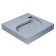 Sink over the Uperwood Comforty washing machine, 60x60 cm, gray matte