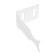 Masterproprof Radiator ID.030108, corner, universal, reinforced, white