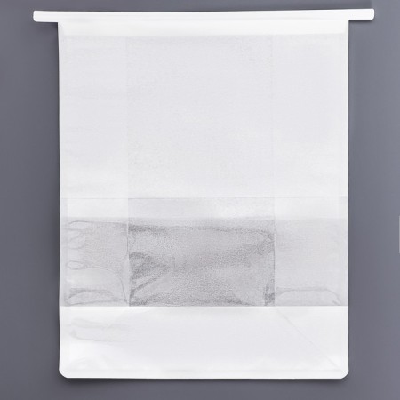 Paper package, with a window, rectangular bottom, white, 22 x 11 x 28 cm-5