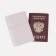 Cover for passport, color pearl