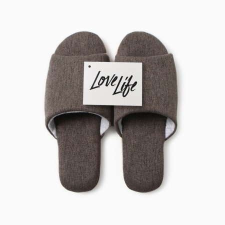 Men's slippers with an open nose eco size 42-43, brown-3