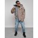 Male Winter jacket, size 48, brown color