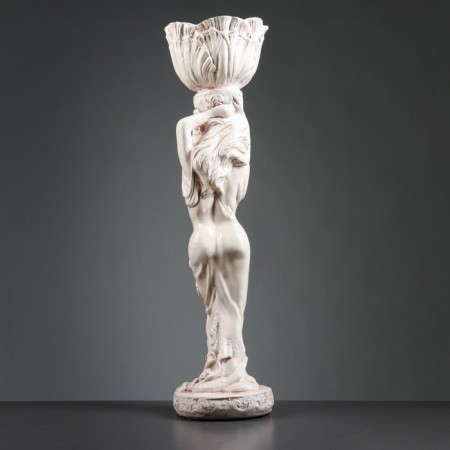 Figure "Girl Standing Kashpo on her head" aged.-2