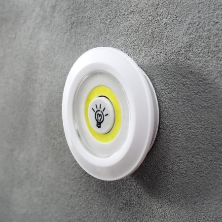 Nightlight with PDU 16042/1 LED from batteries 3AAA White 9x9x2 cm Risalux-2