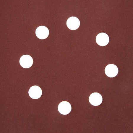 Circle of abrasive grinding under the "Velcro" tundra, perforated, 150 mm, p800, 5 pcs.-2