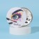 Mirror pocket "look", d = 7 cm, color mix