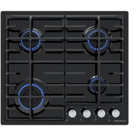 Hlect surface Maunfeld Eghe.64.6CB/G, gas, 4 burners, black