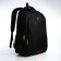 Youth backpack on lightning, 4 outer pockets, black/red color