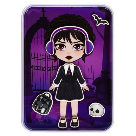 Magnetic set "Dark Academy", in a tin box-3