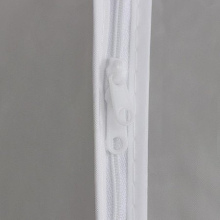 Чехол для одежды плотный Доляна, 60×90×30 см, PEVA, цвет белый-6
