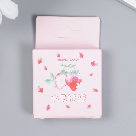 Stickers for creativity "Fruits and berries" set 46 pcs 4.4x4.4x1.1 cm-3