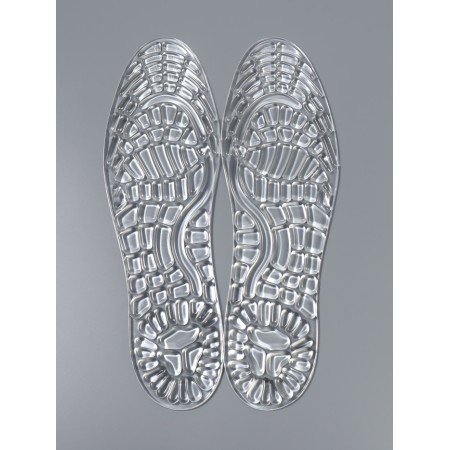 Insoles (polyester, silicone) on the clock control university 36-40p-r 26.5cm (pair) transparent PAK SS-1