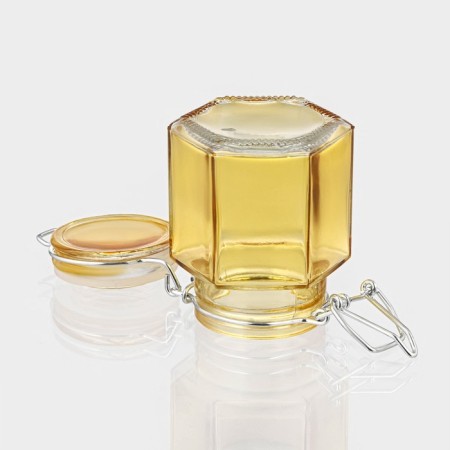 Glass jar for spices with a gourmet lock "Glass", 100 ml, 5.5 × 8 cm, color mix-2