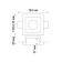 YESO lamp, 50 W, GU10, white color, D = 132mm