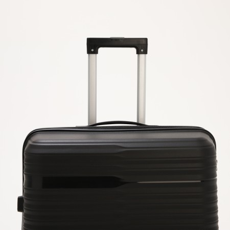 Big suitcase 28 ", lightning department, code castle, 4 wheels, black color-4