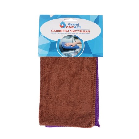 A car washing rag, Grand Caratt, microfiber, 350 g/m², 25 × 25 cm, set 2 pcs-4