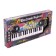 Cool graffiti synthesizer, 37 keys, 1 speaker, with a microphone, with a pupiter