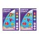Colored paper A4, 8 sheets, 8 colors "Underwater World", newspaper, bilateral, on the bracket, mix