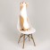 Soft toy "cat", 90 cm, redhead color