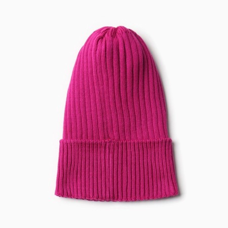 Hat for girls, raspberry color, size 56-58-2