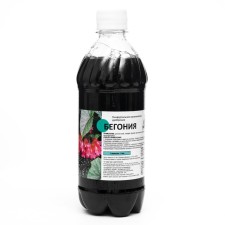 Liquid fertilizer for begonia, new flower grinder, 0.5 liters