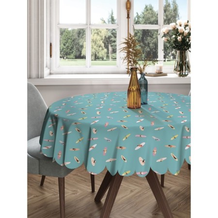 The tablecloth "surfing in the ocean", round, Saten, d = 150 cm