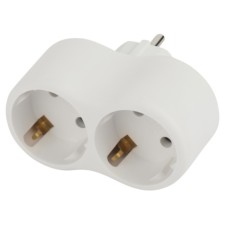 Razeler electric era SPX-2E-W 2 sockets with a ground 16A White