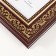 Photo frame plastic 15x20 cm "Greece" brown with gold 22x26.8 cm