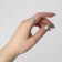 Ring "relief" Craters, dimensionless, silver color