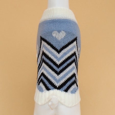 Sweater "Wave", s (DS 23, Osh 23, OG 26-45 cm), blue-5