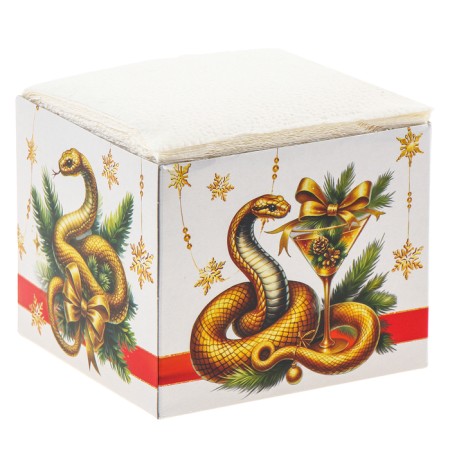 New Year's wipes in the box "Christmas Toy", interior, 75 sheets-4