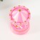 Musical mechanical souvenir "Carousel 4 horses" pink 9.6x9.6x15.5 cm