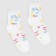 Women's socks minku "Happy Day", white color, size 36-37 (23 cm)