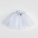 Three -layer skirt kaftan, white