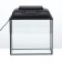 Aquarium "rectangular" with a lid, 30 liters, 40 x 23 x 34.9 cm, black