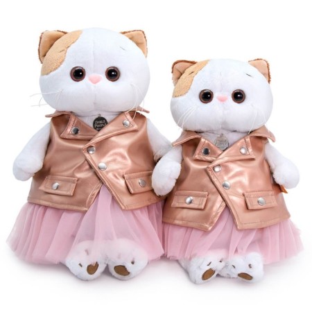 Soft toy "Lee in a skirt and a vest", 24 cm-4