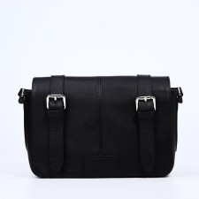 Female bag on magnets, long belt, color