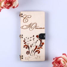 Wooden envelope 