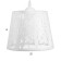 Bayerlux lamp "Thicket" 3he27 40W white 40x40x20-90cm