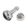 Lockland door magnetic stop, silver color