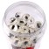 Rubber ball “Open Super capacity”, in a bank, 80 pcs, Mix color
