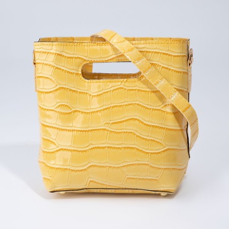 Bag Cross-Bodi on magnet, yellow color