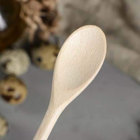 Wooden spoon "Slavyanskaya", 16 cm, beech array-2