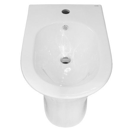 Floor bidet Azario Fretta Round, 540x340x400 mm, white-1