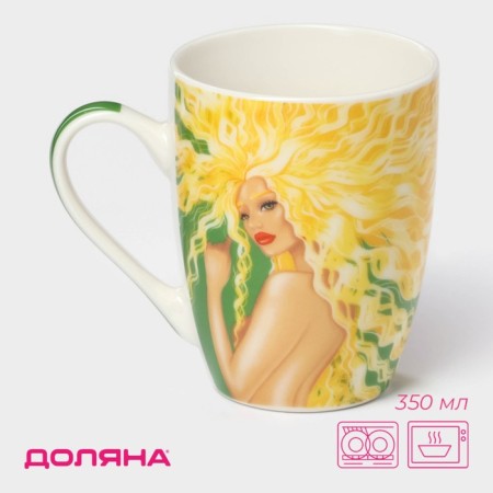 Porcelain share mug "Zlatovlaska", 350 ml
