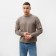 Jumper male minku: Casual Collection Taup Color, Rr. 48