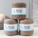 Knitted yarn secondary 90% cotton, 10% p/e, 100m/450 ± 50 g (gray-brown) mix