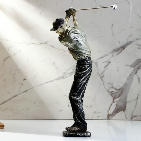 Polystone figurine "Golphist" 15 x 8 x 37 cm-9